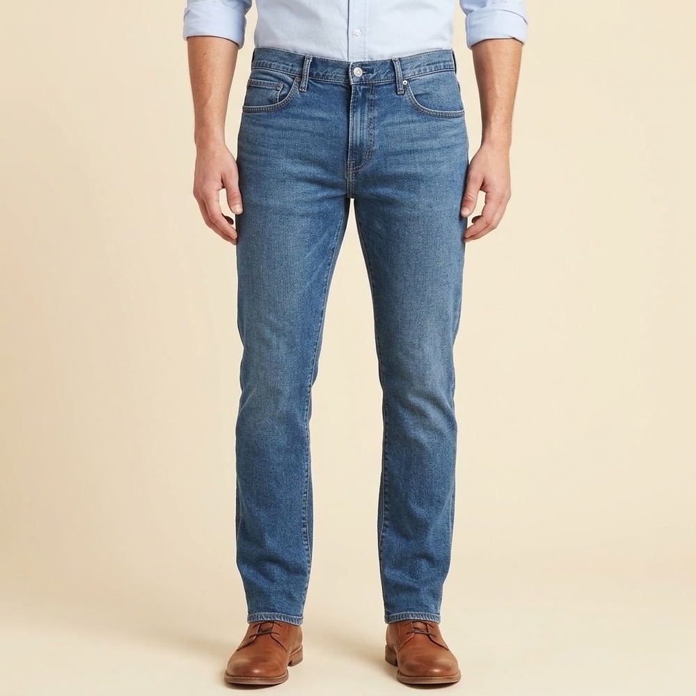 GAP Men's Jeans Slim Fit Blue Stretch Denim 38x34